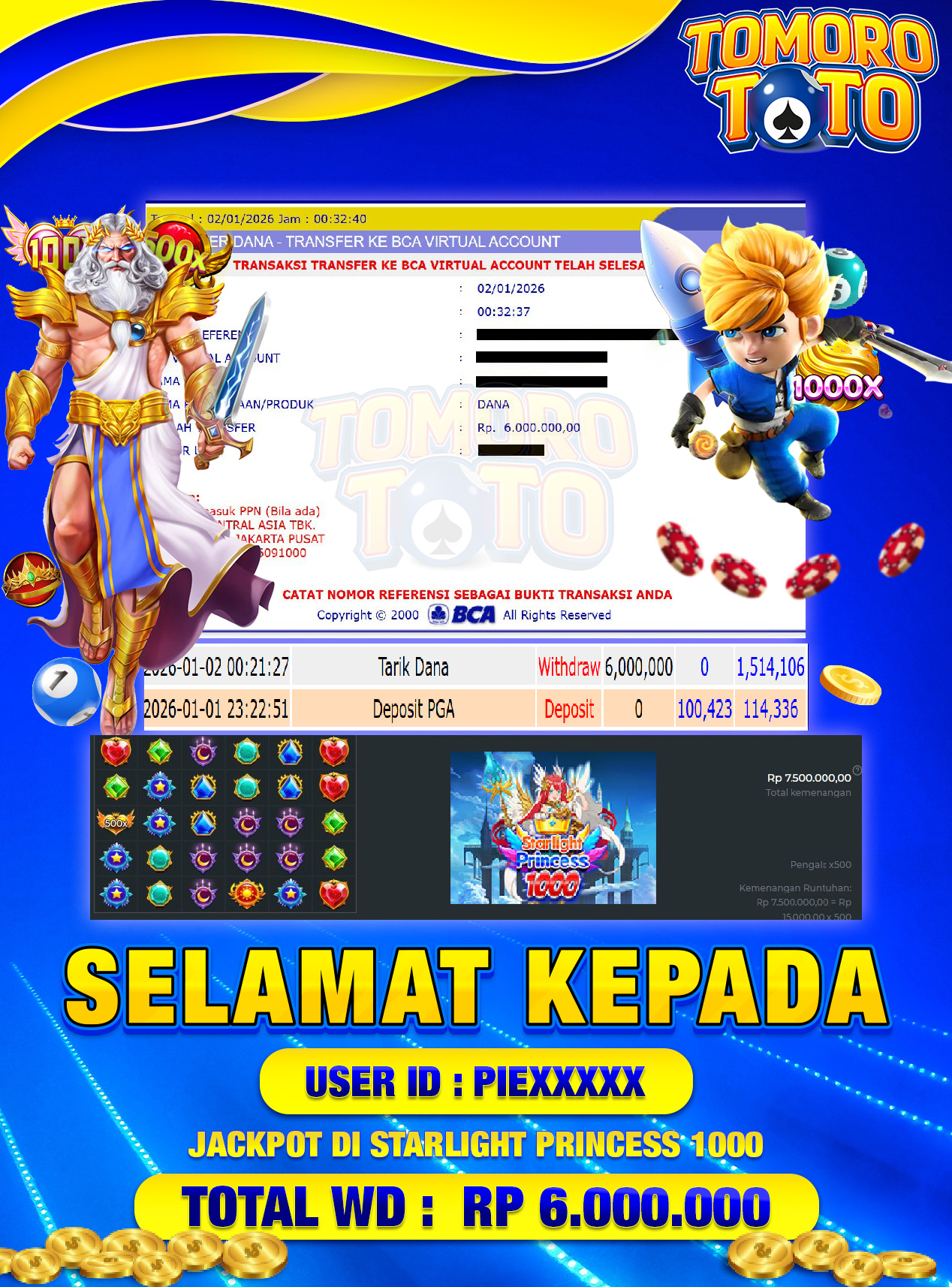 BUKTI JP TOMOROTOTO 02 JANUARI 2026